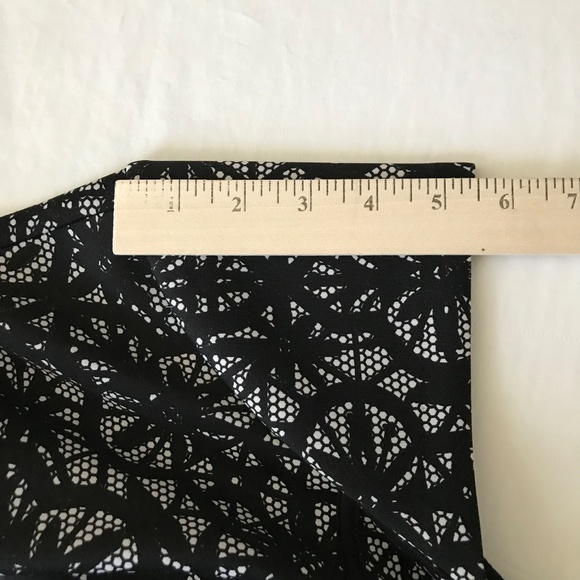 ALFANI Fit & Flare Midi Dress Lace Look Cap Sleeve Women’s Plus Size 20W 1X - Picture 15 of 16